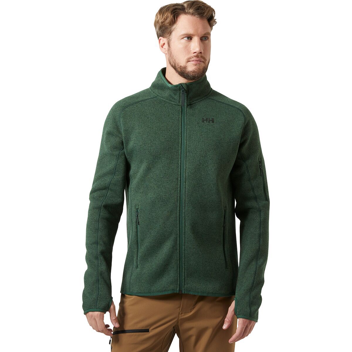 Image of Helly Hansen Varde 2.0 Fleece Jacket - Men's Jungle Green, XXL