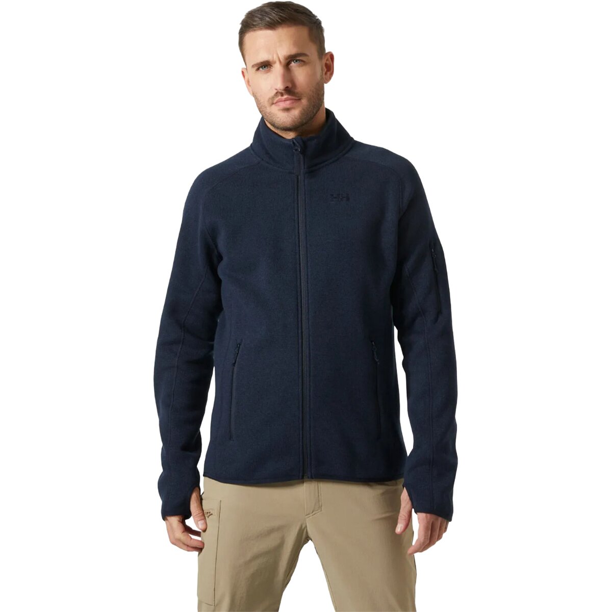 Image of Helly Hansen Varde 2.0 Fleece Jacket - Men's Navy, L