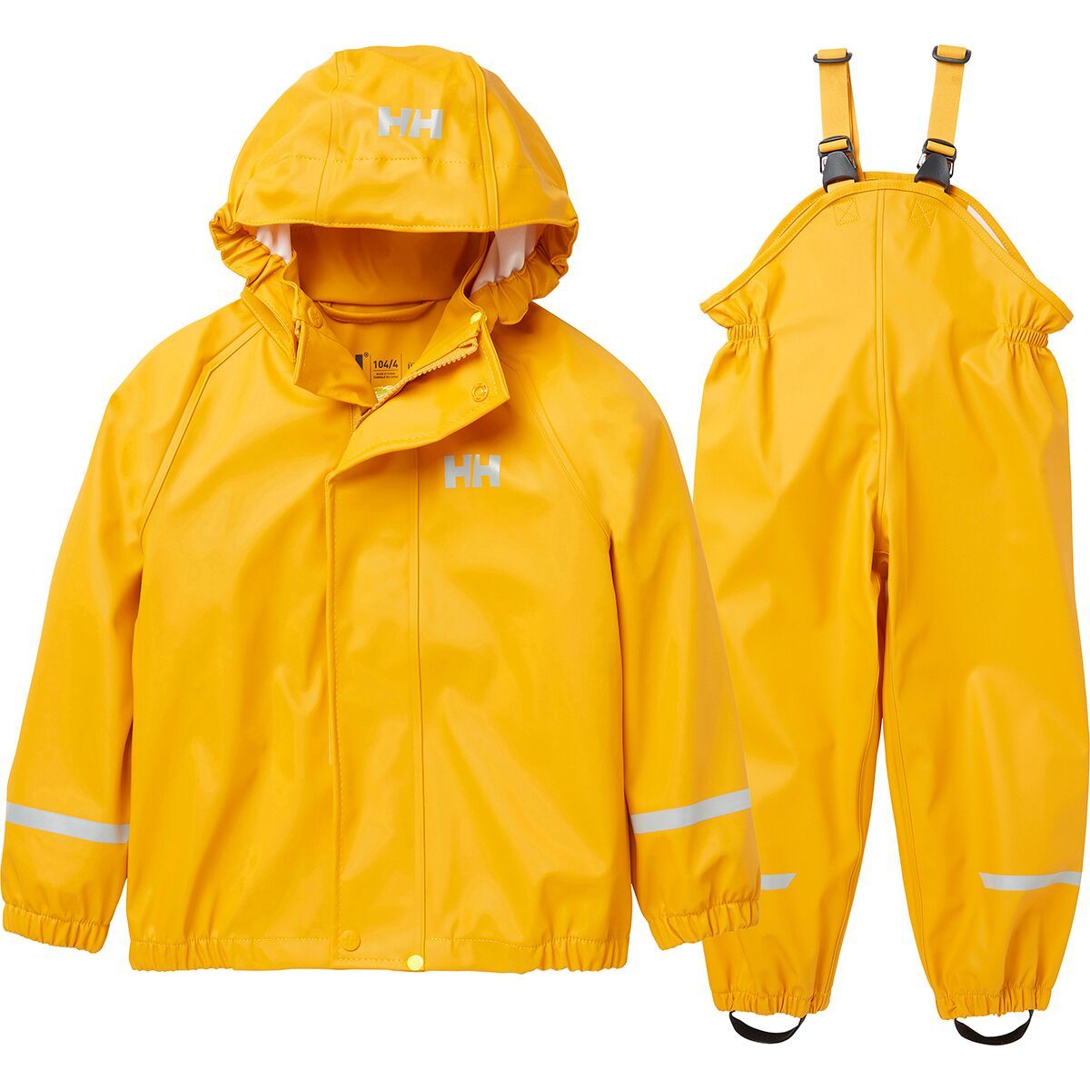 Image of Helly Hansen Helly Hansen Bergen 2.0 PU Rain Set - Toddlers' Essential Yellow3, 5