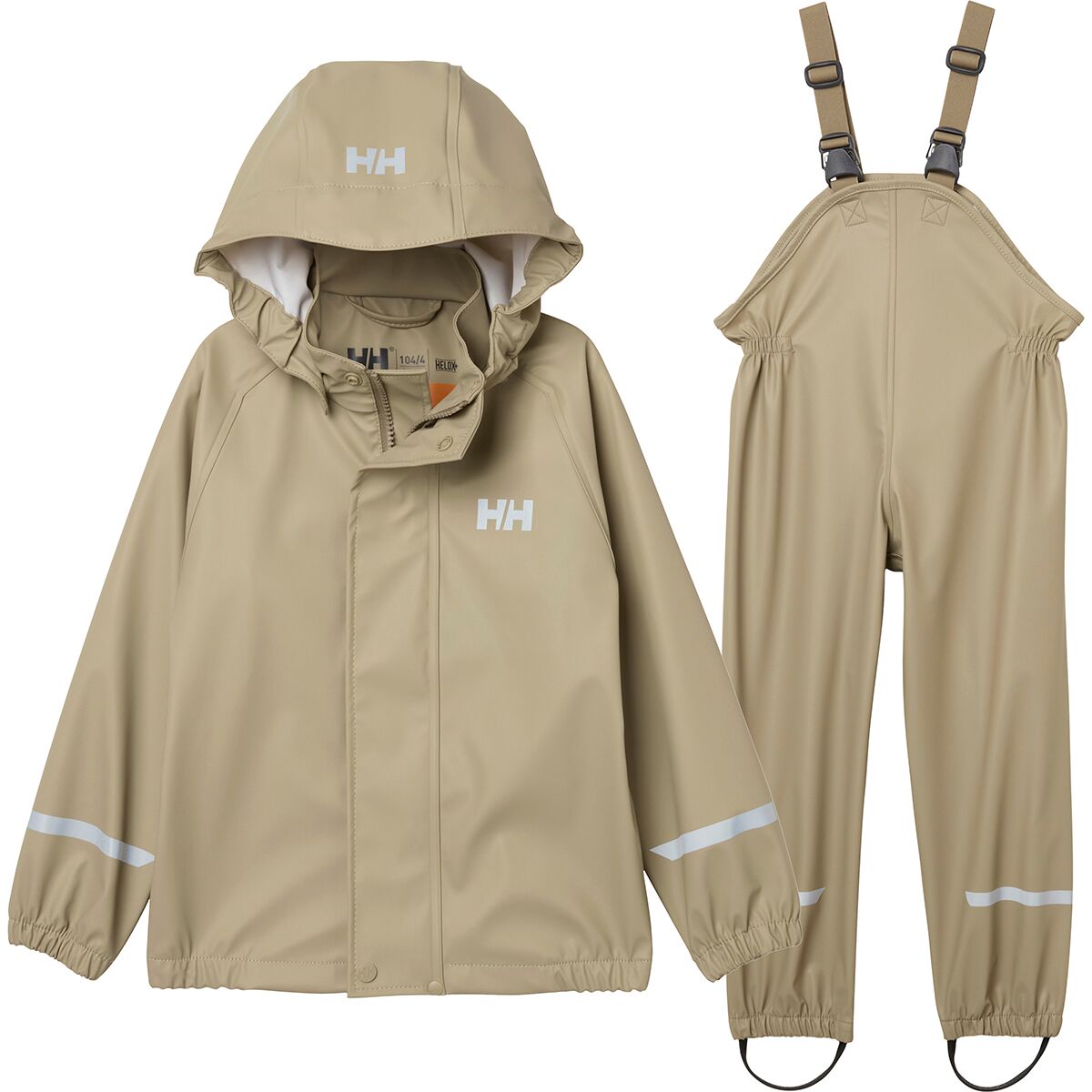 Image of Helly Hansen Helly Hansen Bergen 2.0 PU Rain Set - Toddlers' Pebble, 1