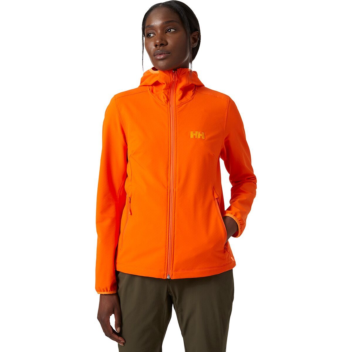 Helly Hansen Cascade Shield Fleece Jacket - Women's Bright Orange, M