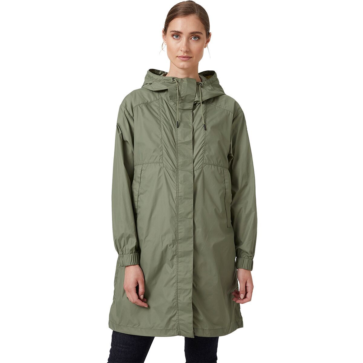 Helly Hansen Desire Long Wind Jacket - Women's Lav Green, M
