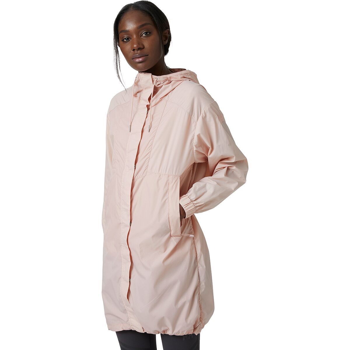 Helly Hansen Desire Long Wind Jacket - Women's Rose Smoke, XS