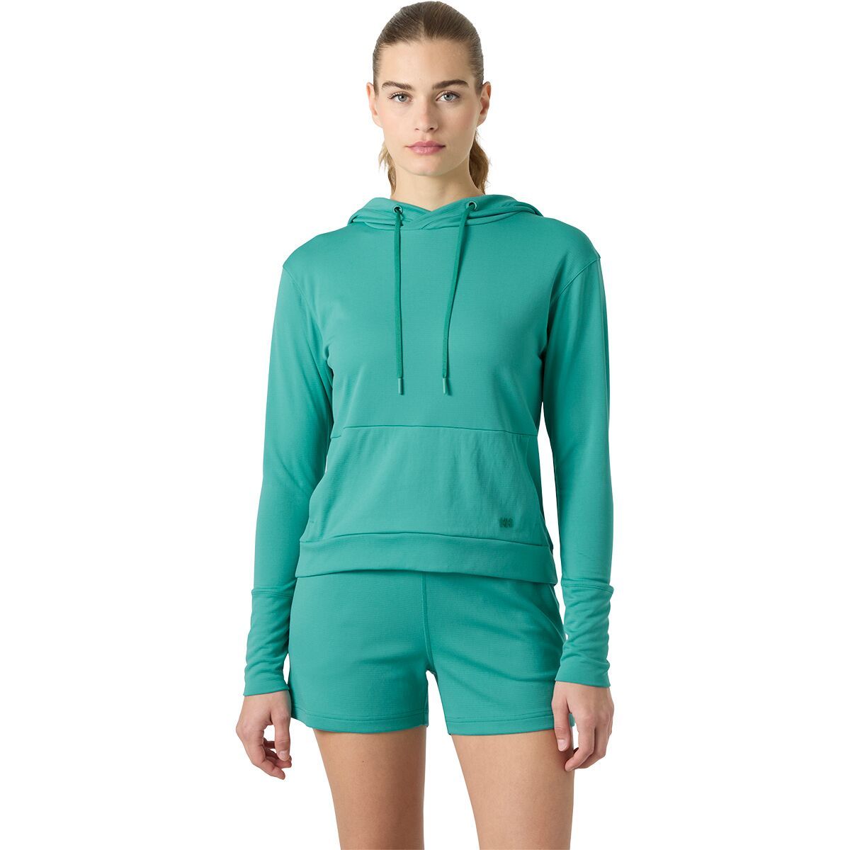 Image of Helly Hansen Lifa Tech Lite Hoodie - Women's Dark Mint, S
