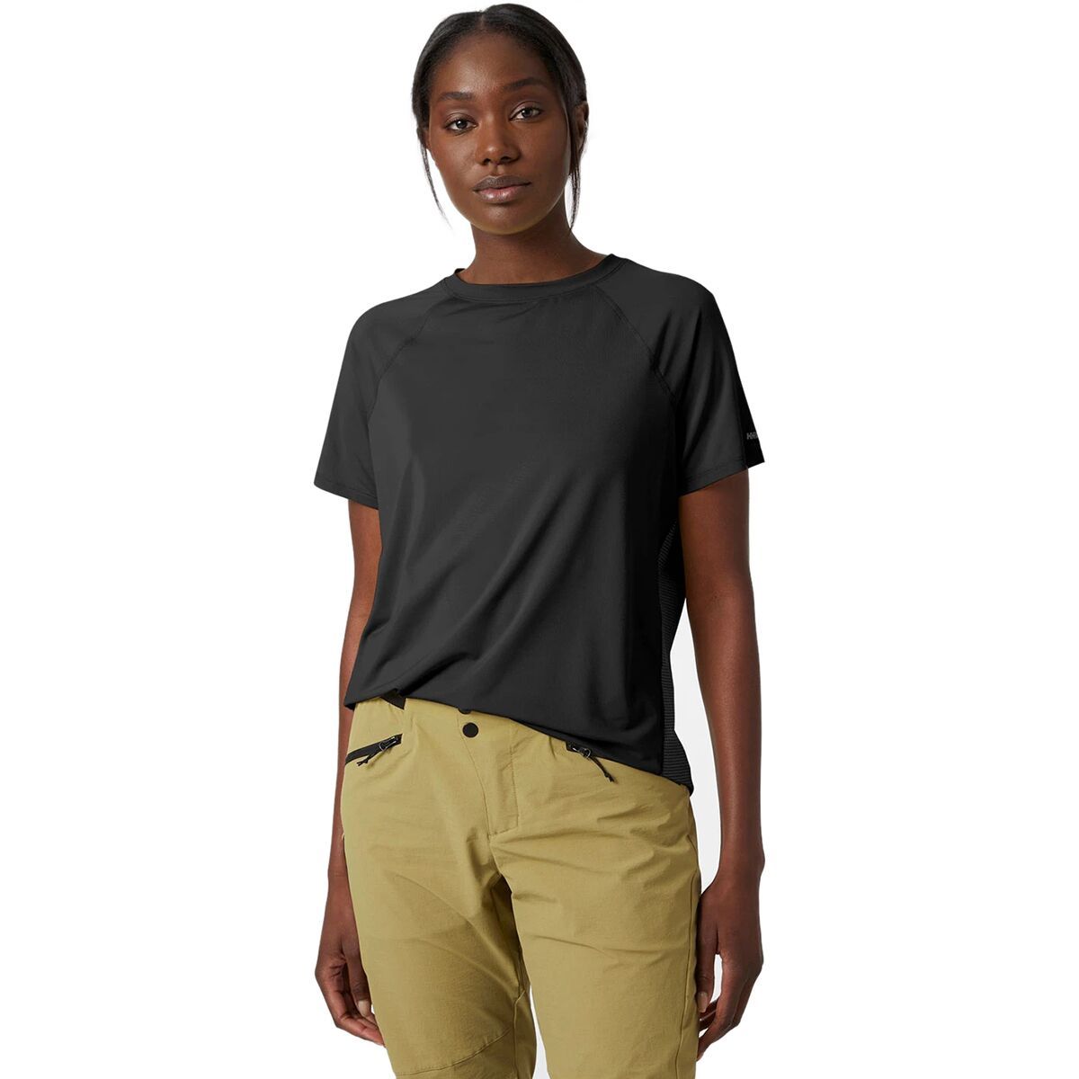 Helly Hansen Tech Trail Short-Sleeve T-Shirt - Women's Black, XL