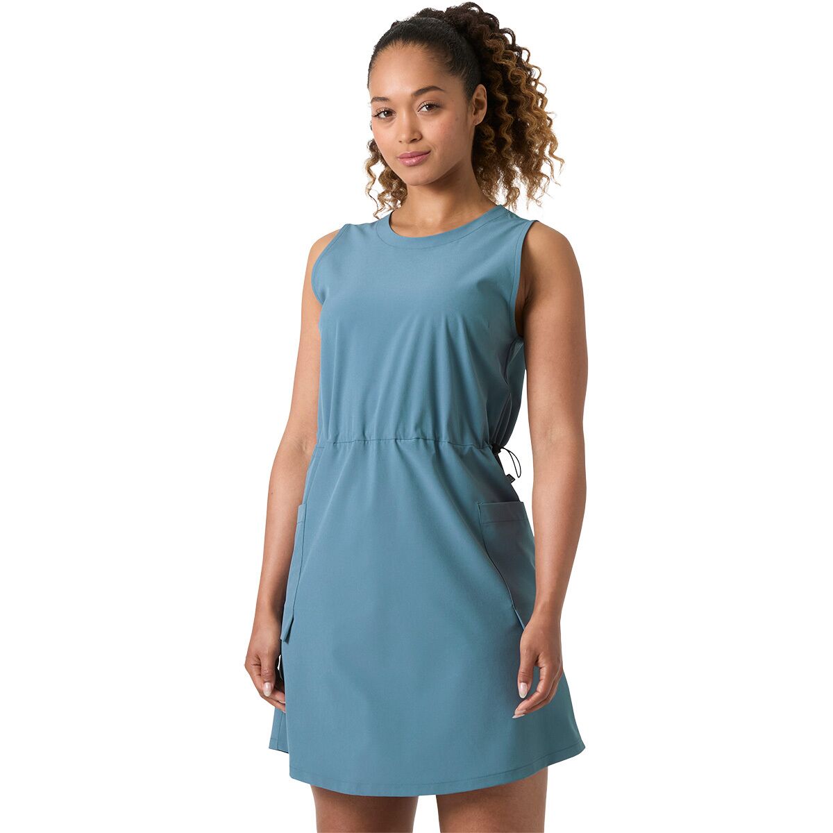 Image of Helly Hansen Viken Recycled Dress - Women's Washed Navy, XS