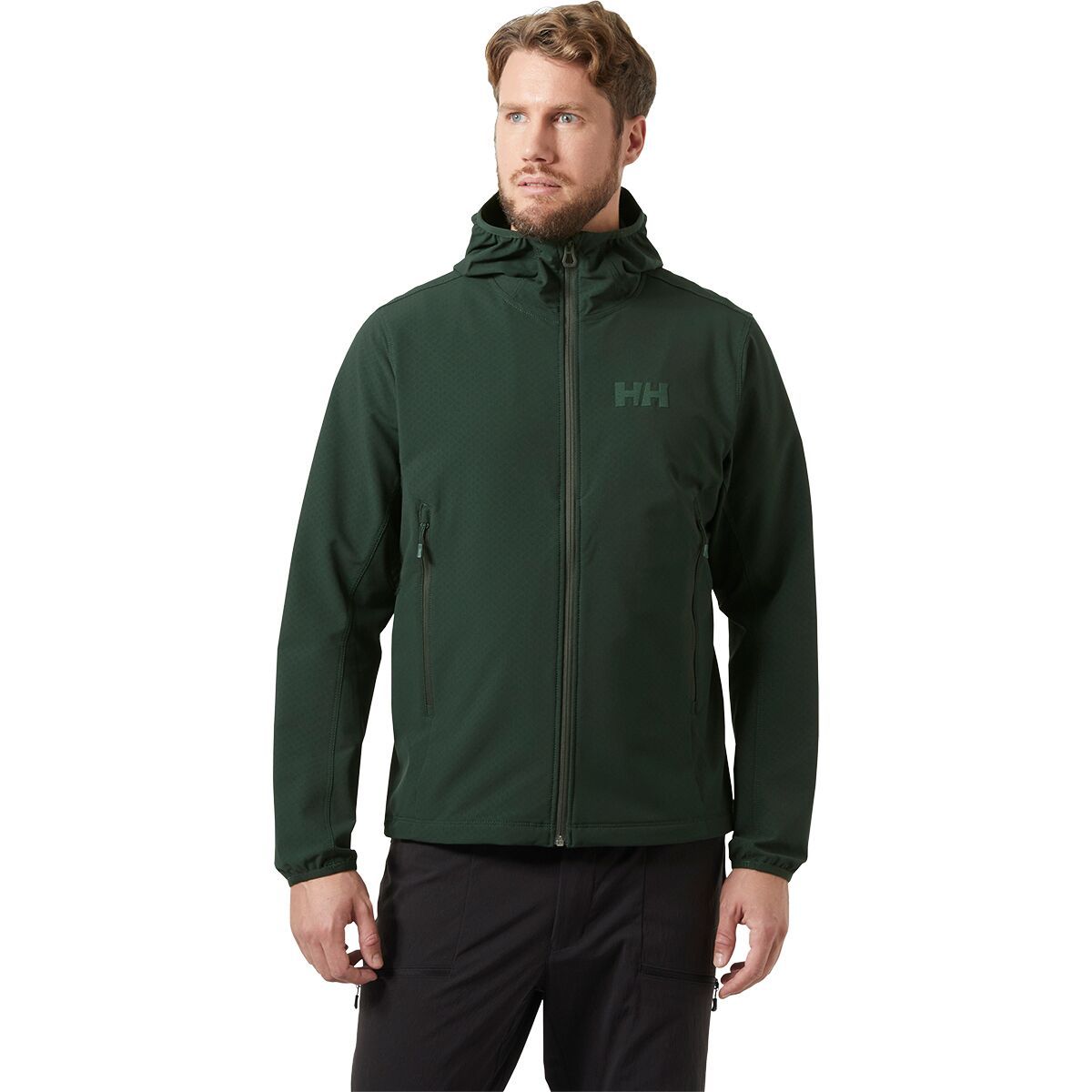 Image of Helly Hansen Cascade Shield Fleece Jacket - Men's Dark Jungle, M