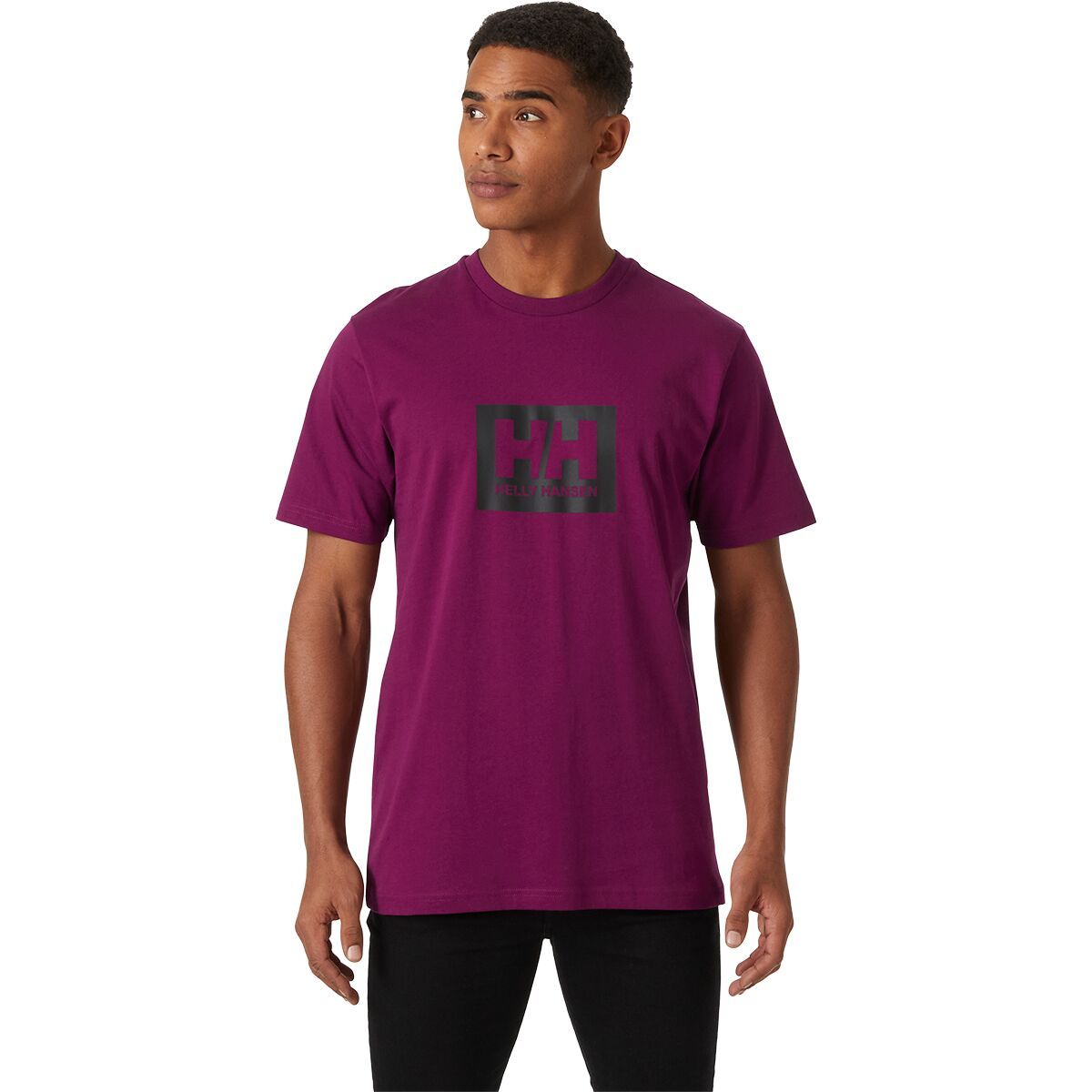 Image of Helly Hansen HH Box T-Shirt - Men's Dark Magenta, M