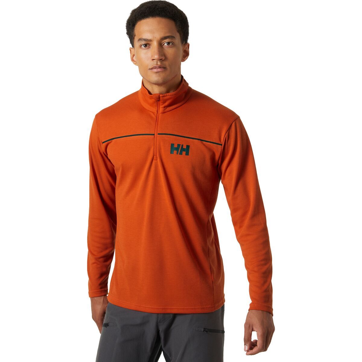 Helly Hansen HP 1/2-Zip Pullover - Men's Patrol Orange, L