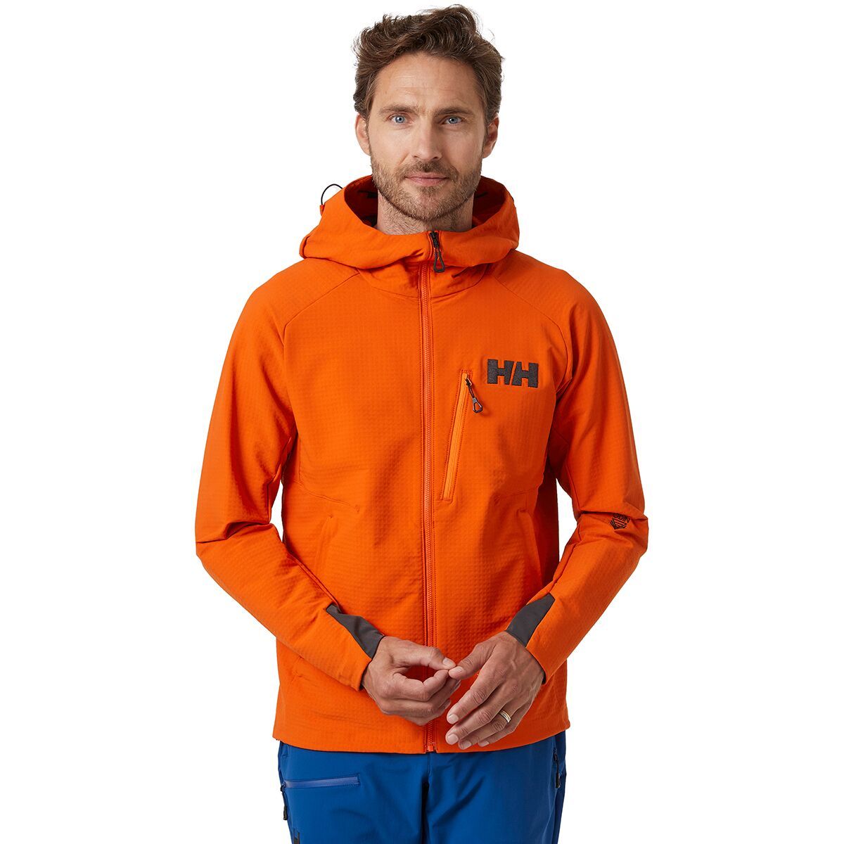 Helly Hansen Odin Pro Shield Fleece Jacket - Men's Patrol Orange, XL
