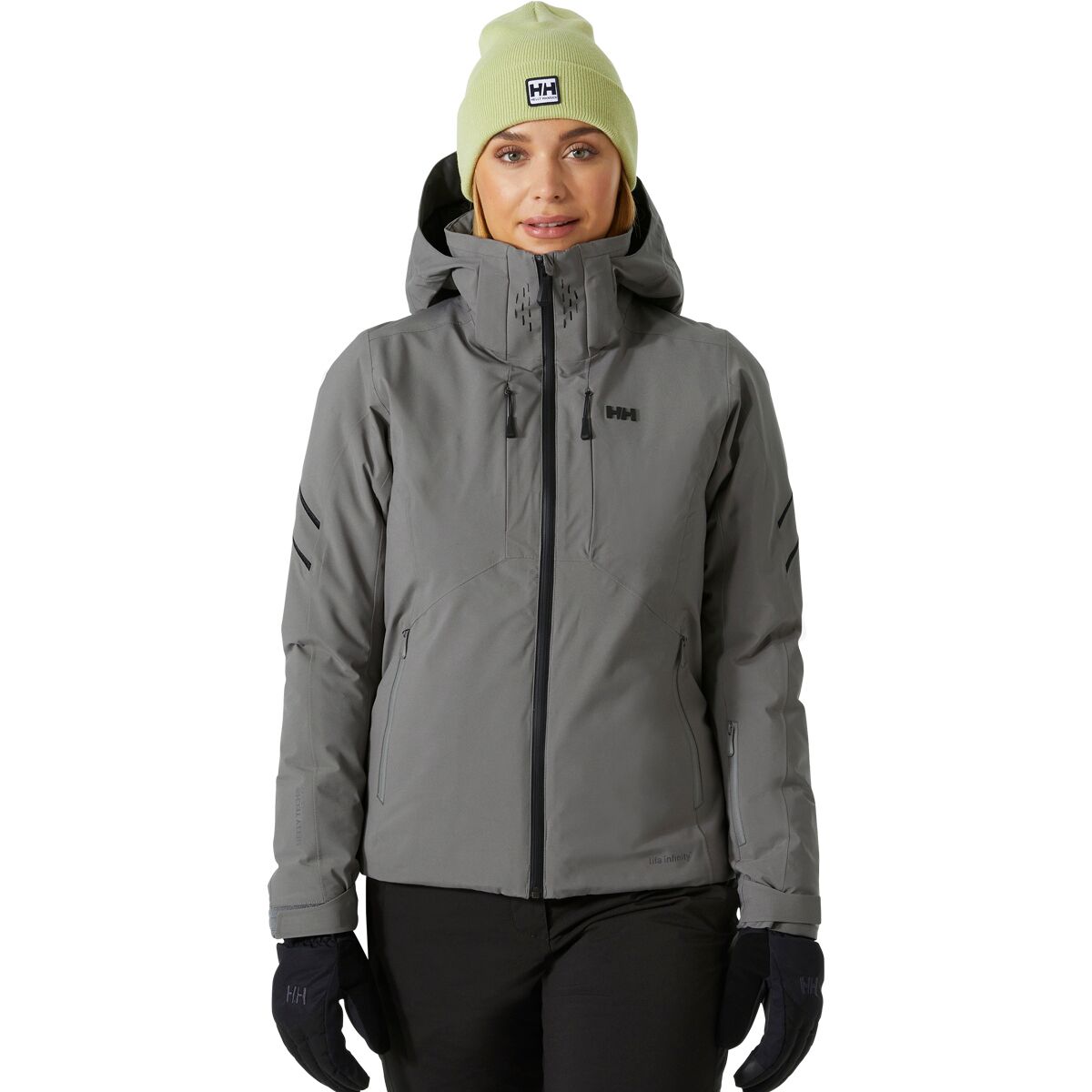 Image of Helly Hansen Alphelia Infinity Jacket - Women's Concrete, XL
