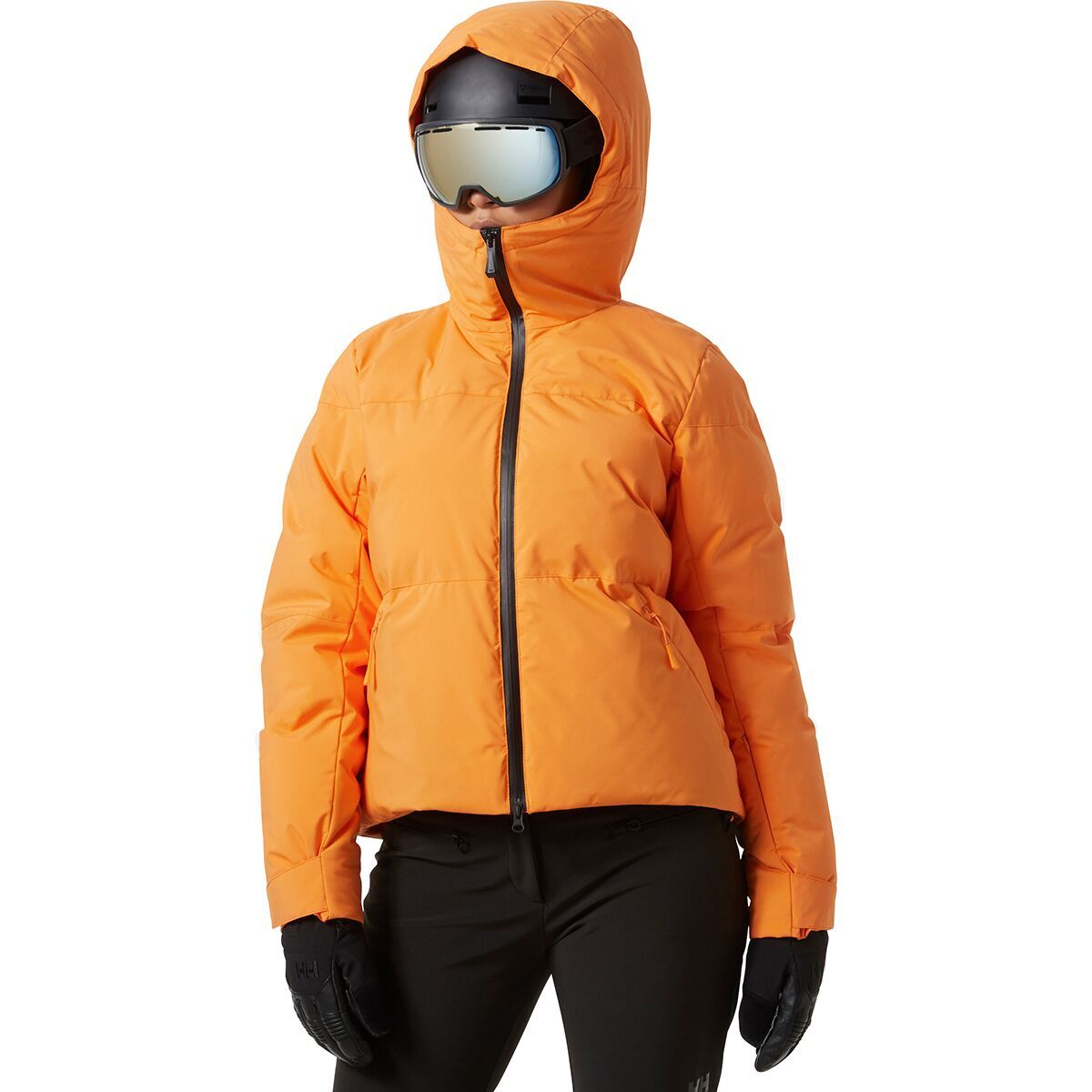 Helly Hansen Nora Short Puffy Jacket - Women's Poppy Orange, XL