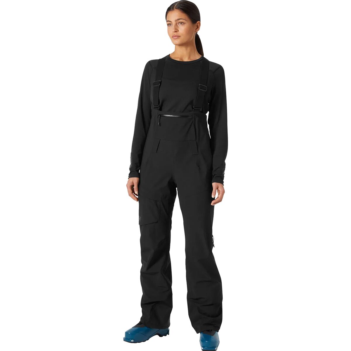 Image of Helly Hansen Verglas BC Bib Pant - Women's Black, L