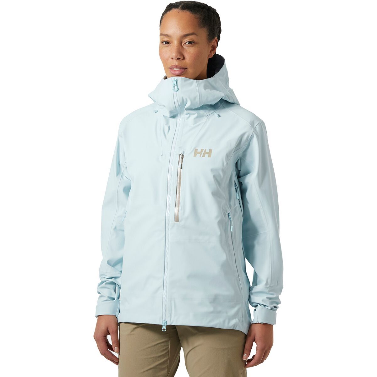 Image of Helly Hansen Verglas BC Jacket - Women's Barely Blue, L