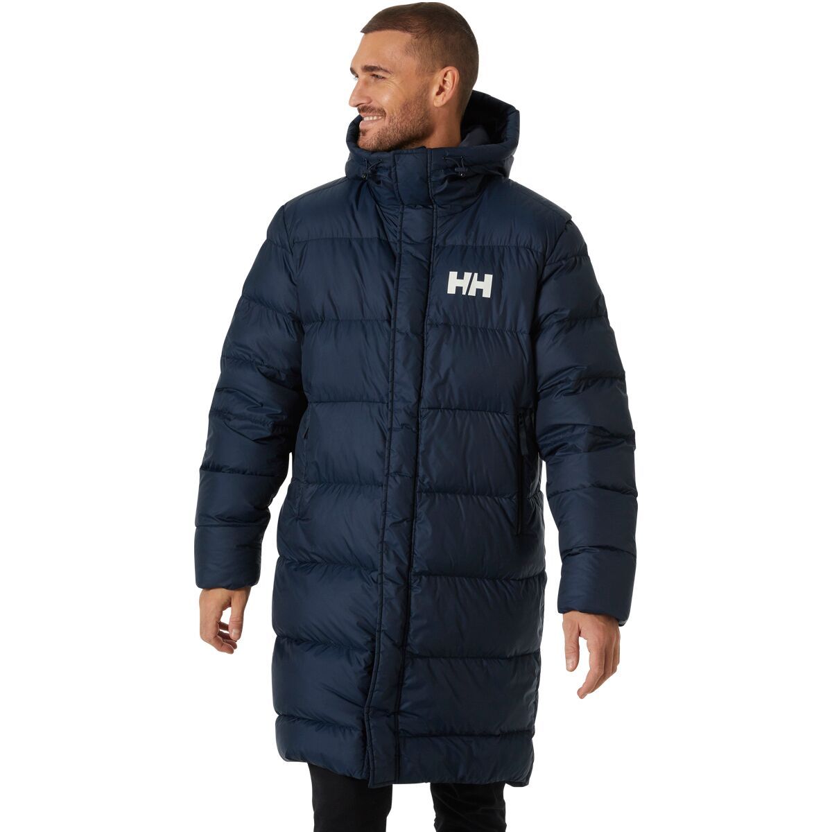 Helly Hansen Active Long Winter Parka - Men's Navy, S