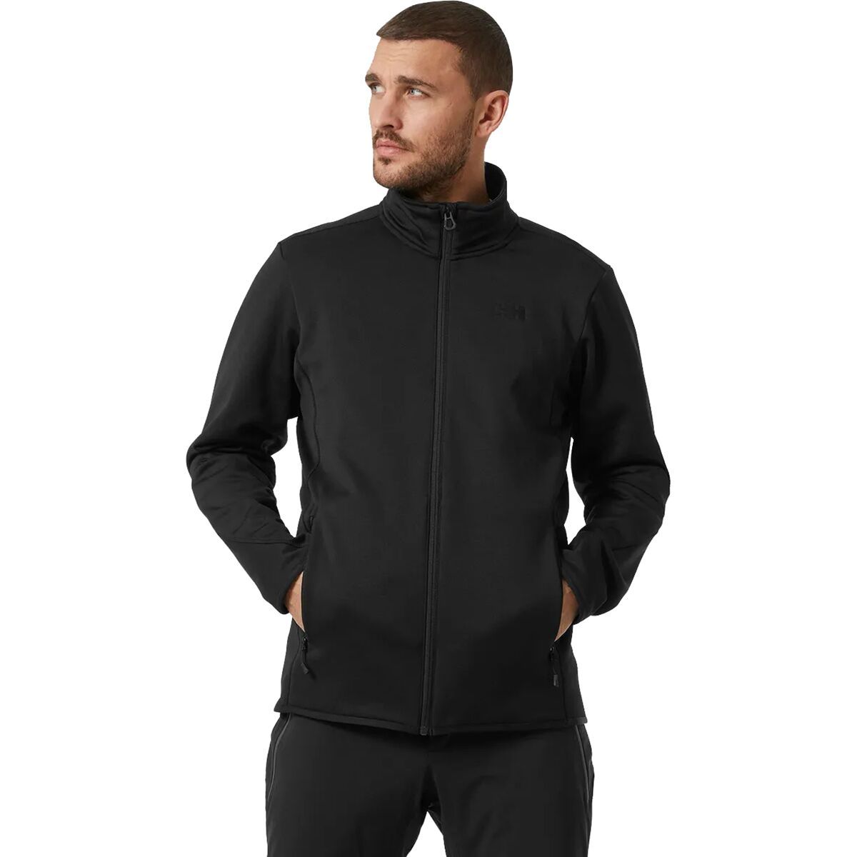 Image of Helly Hansen Alpha Zero Fleece Jacket - Men's Black, XL