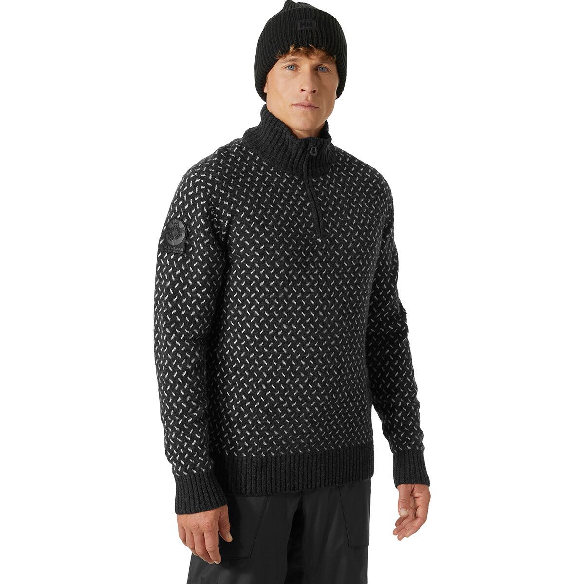 Helly Hansen Arctic Icelander 1/2 Zip Top - Men's Ebony, XL