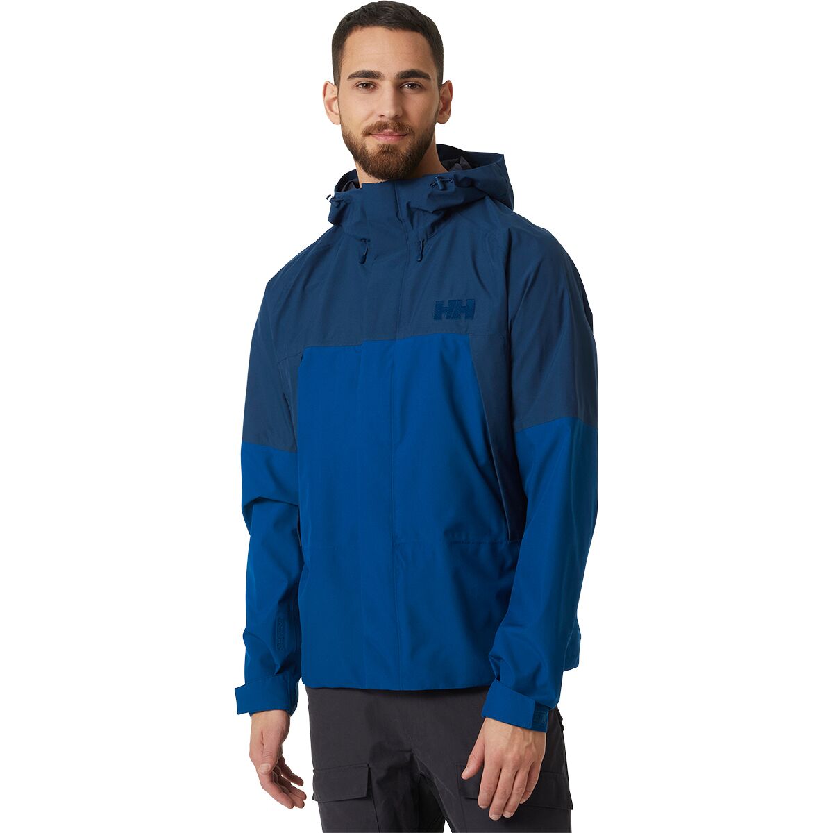Image of Helly Hansen Banff Shell Jacket - Men's Deep Fjord, XXL