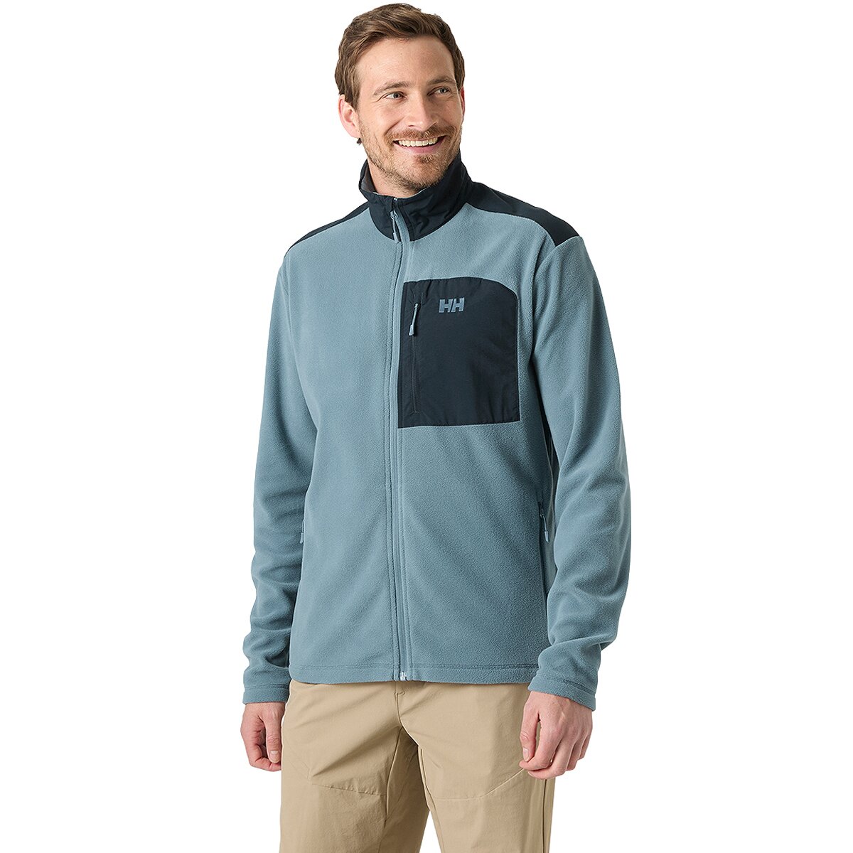 Image of Helly Hansen Daybreaker Block Jacket - Men's Washed Navy, L