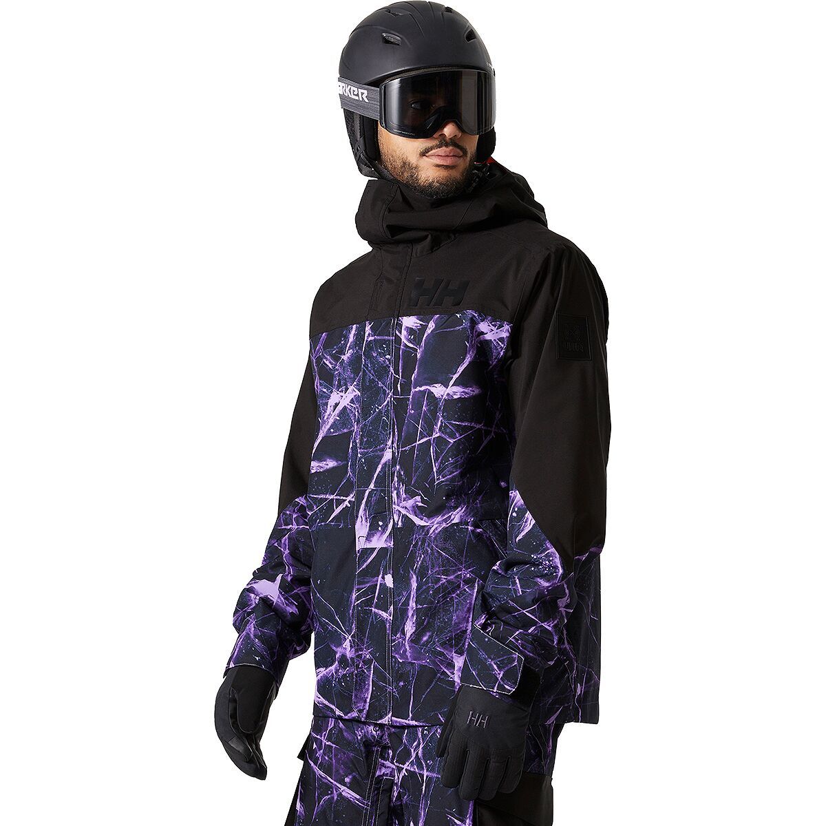 Helly Hansen Ullr D Shell Jacket - Men's Heather Ice, XXS