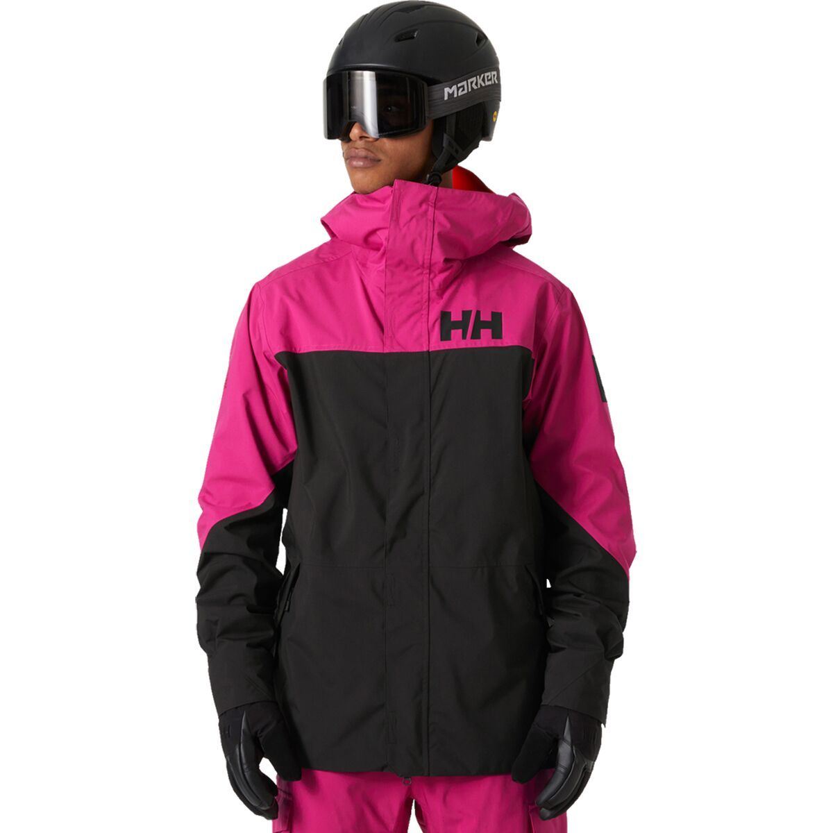 Image of Helly Hansen Ullr D Shell Jacket - Men's Magenta 2.0, M
