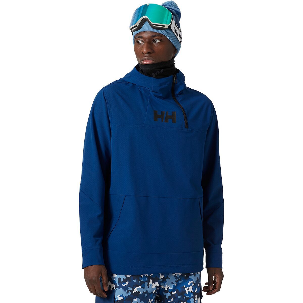 Image of Helly Hansen Ullr D Shield Hoodie - Men's Deep Fjord, S