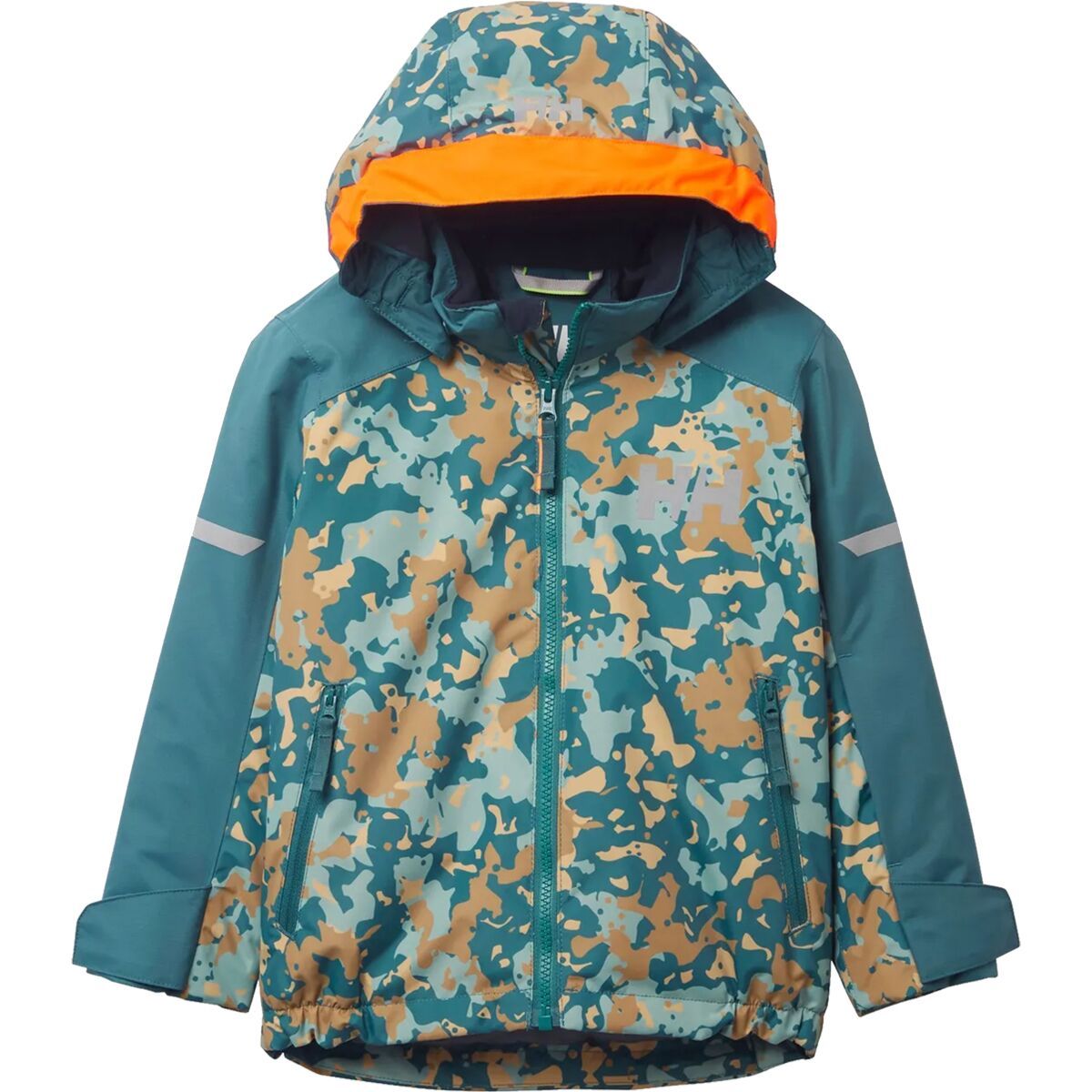 Image of Helly Hansen Legend 2.0 Insulated Jacket - Toddlers' Dark Creek Splash Camo AOP, 5