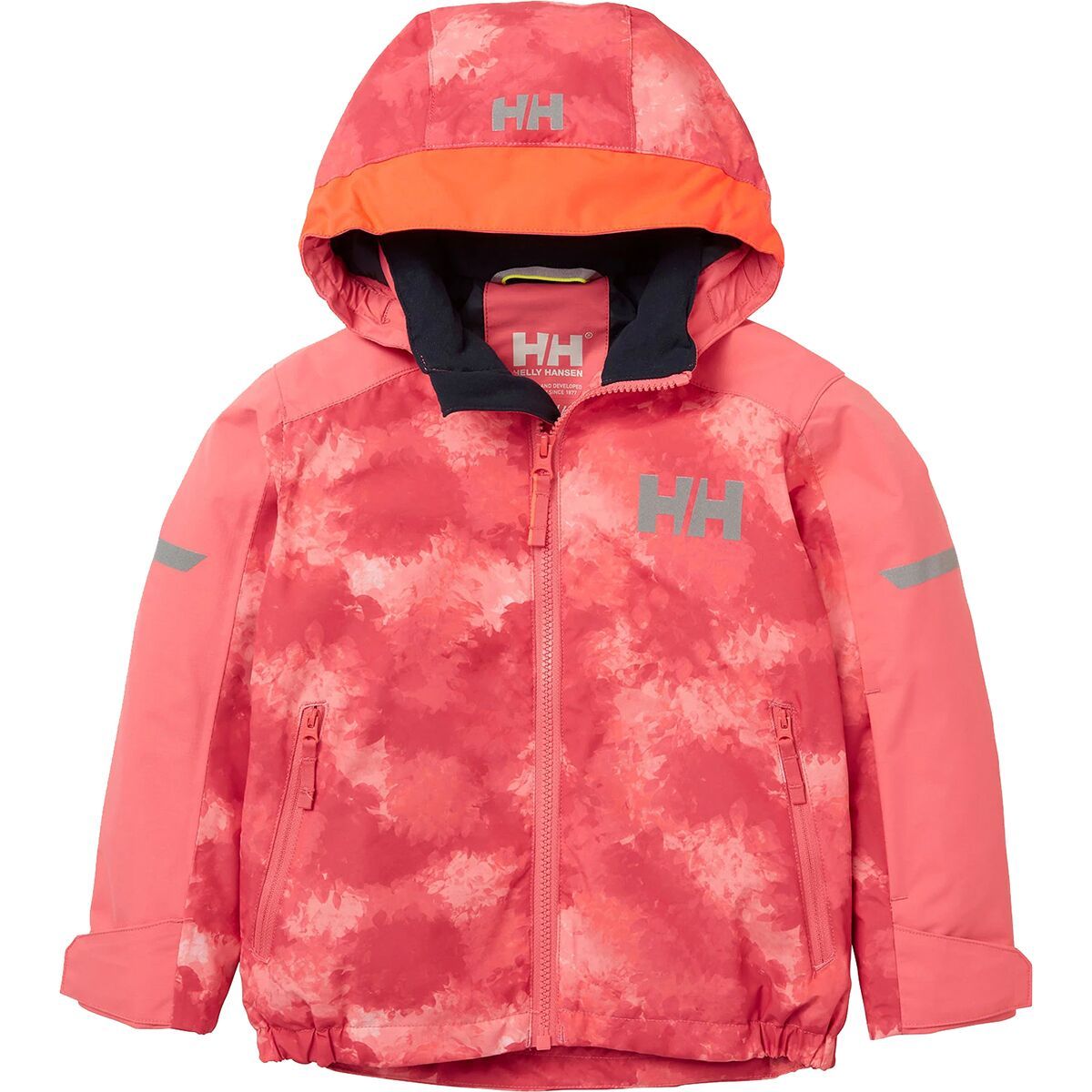Image of Helly Hansen Legend 2.0 Insulated Jacket - Toddlers' Sunset Pink Aop, 1