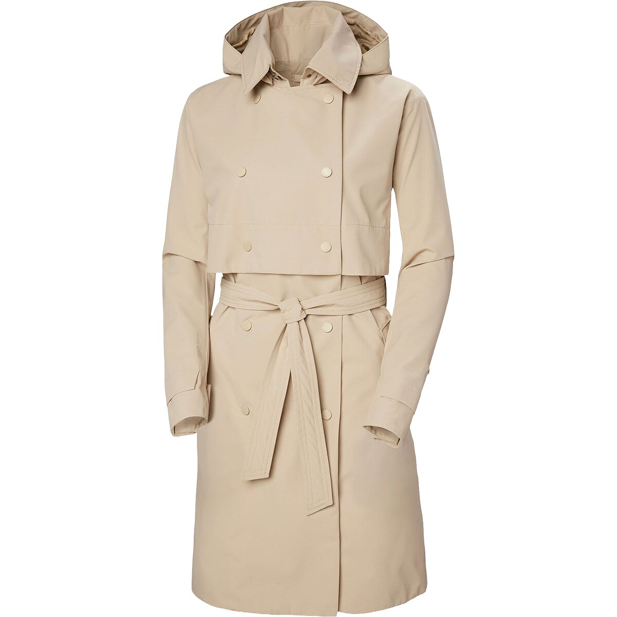 Image of Helly Hansen Jane Trench Coat - Women's Hh Khaki, L