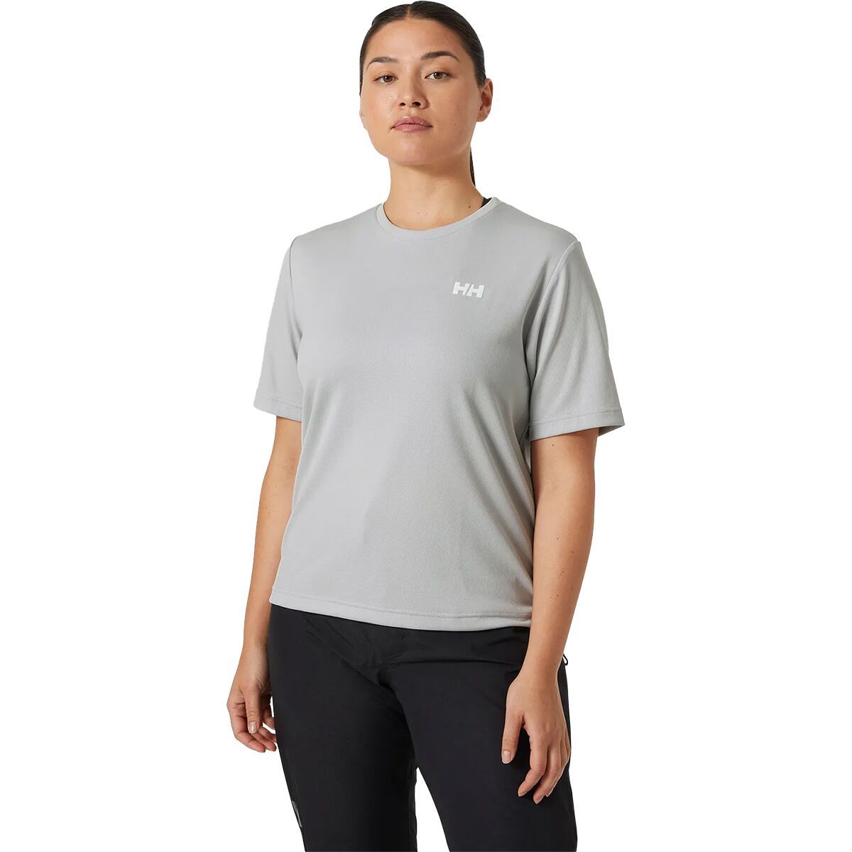 Image of Helly Hansen Lifa Active Solen Relaxed T-Shirt - Women's Grey Fog, S