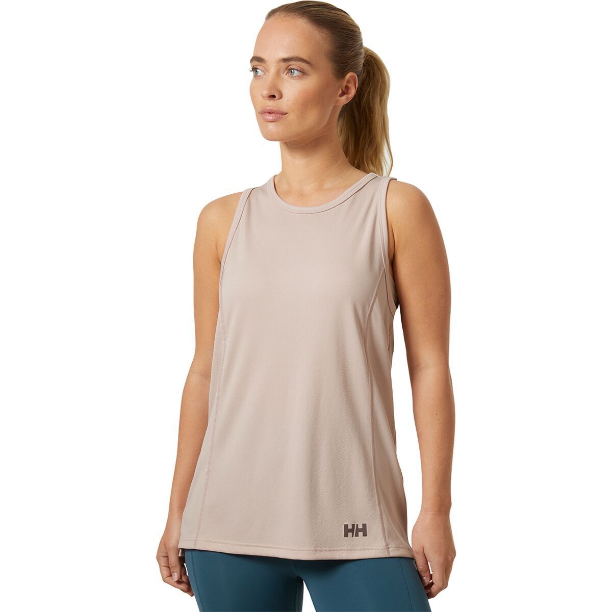 Image of Helly Hansen Lifa Active Solen Tank Top - Women's Pink Cloud, XS