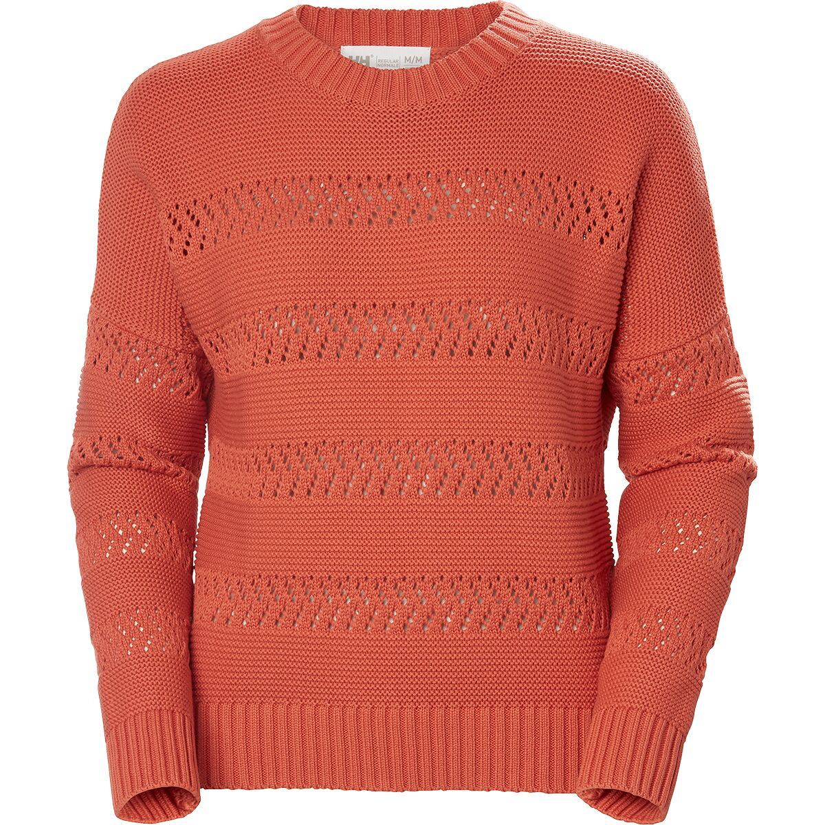 Image of Helly Hansen Pier Pointelle Sweater - Women's Terracotta, XL