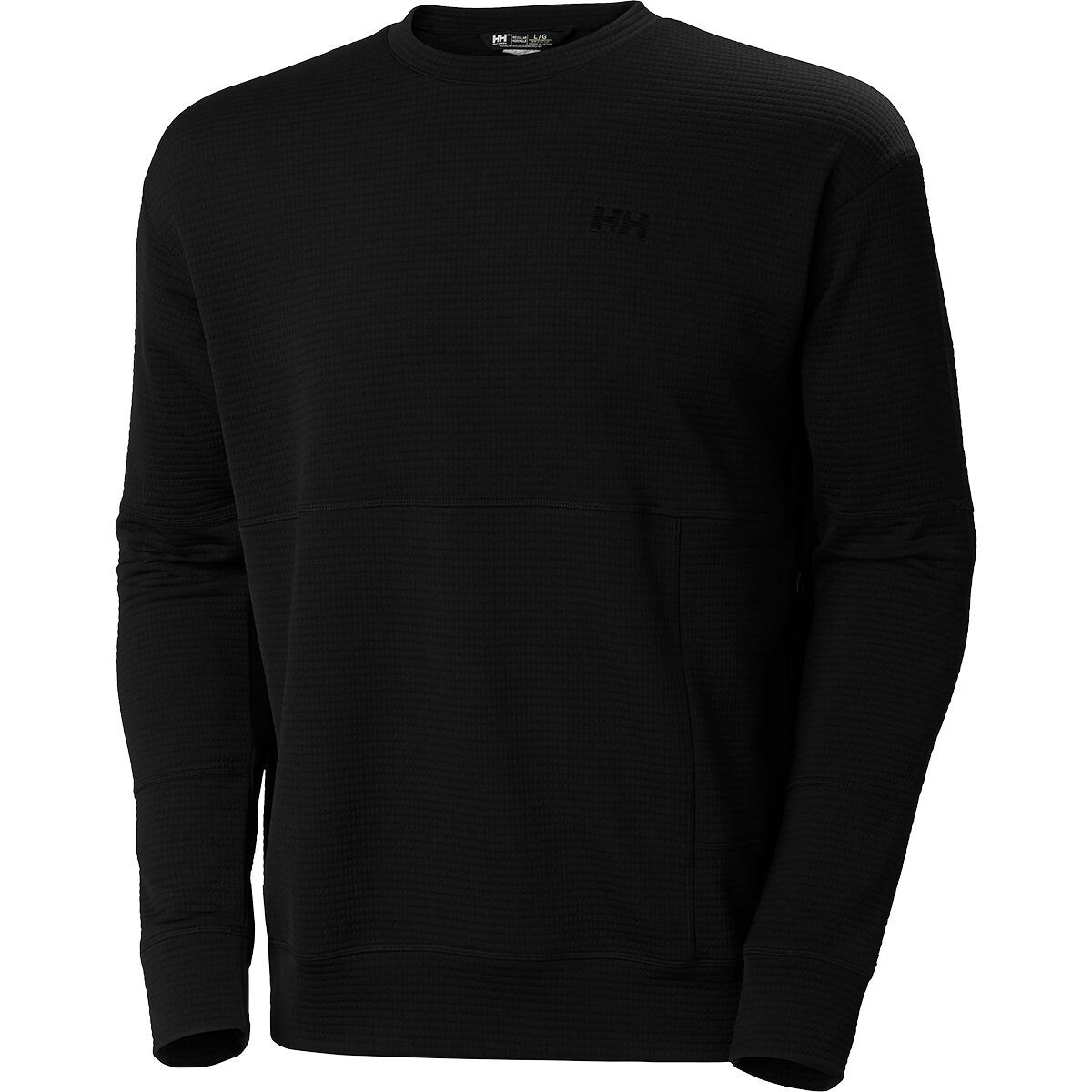 Image of Helly Hansen Evolved Air Crewneck - Men's Black, S