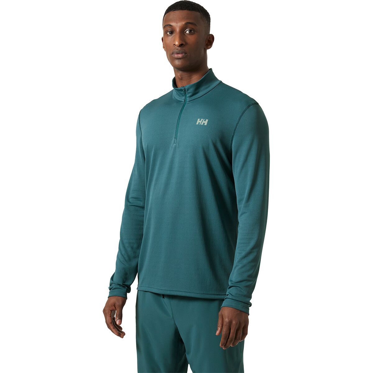 Image of Helly Hansen HH Lifa Active Solen 1/2-Zip Jacket - Men's Dark Creek, XXL