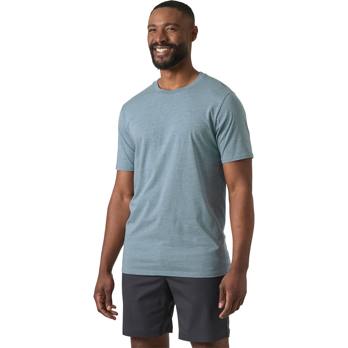 Image of Helly Hansen HH Tech Logo T-Shirt - Men's Washed Navy, XL