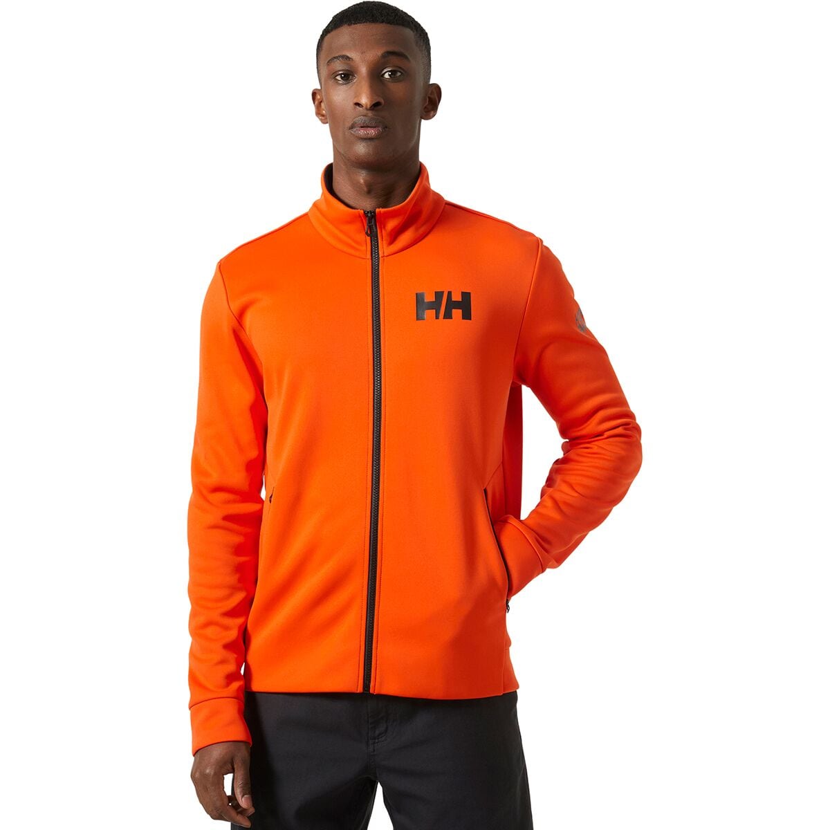 Image of Helly Hansen HP Fleece Jacket - Men's Flame, XXL