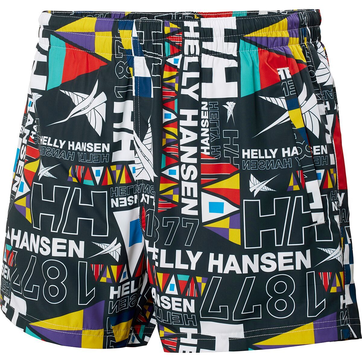Helly Hansen Newport Trunk - Men's Navy Burgee Aop, XXL