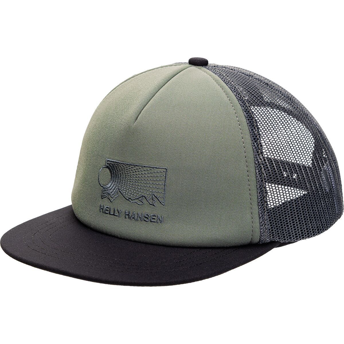 Image of Helly Hansen Flatbrim Trucker Cap Grey Cactus, One Size