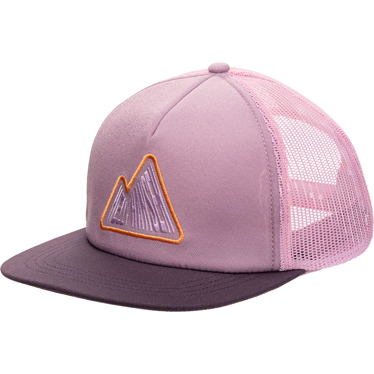 Image of Helly Hansen Flatbrim Trucker Cap Purple Clay, One Size