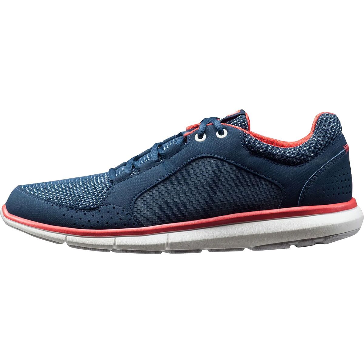 Image of Helly Hansen Ahiga V4 Hydropower Shoe - Women's Navy/Off White/Cayenne/Light Grey, 6.0