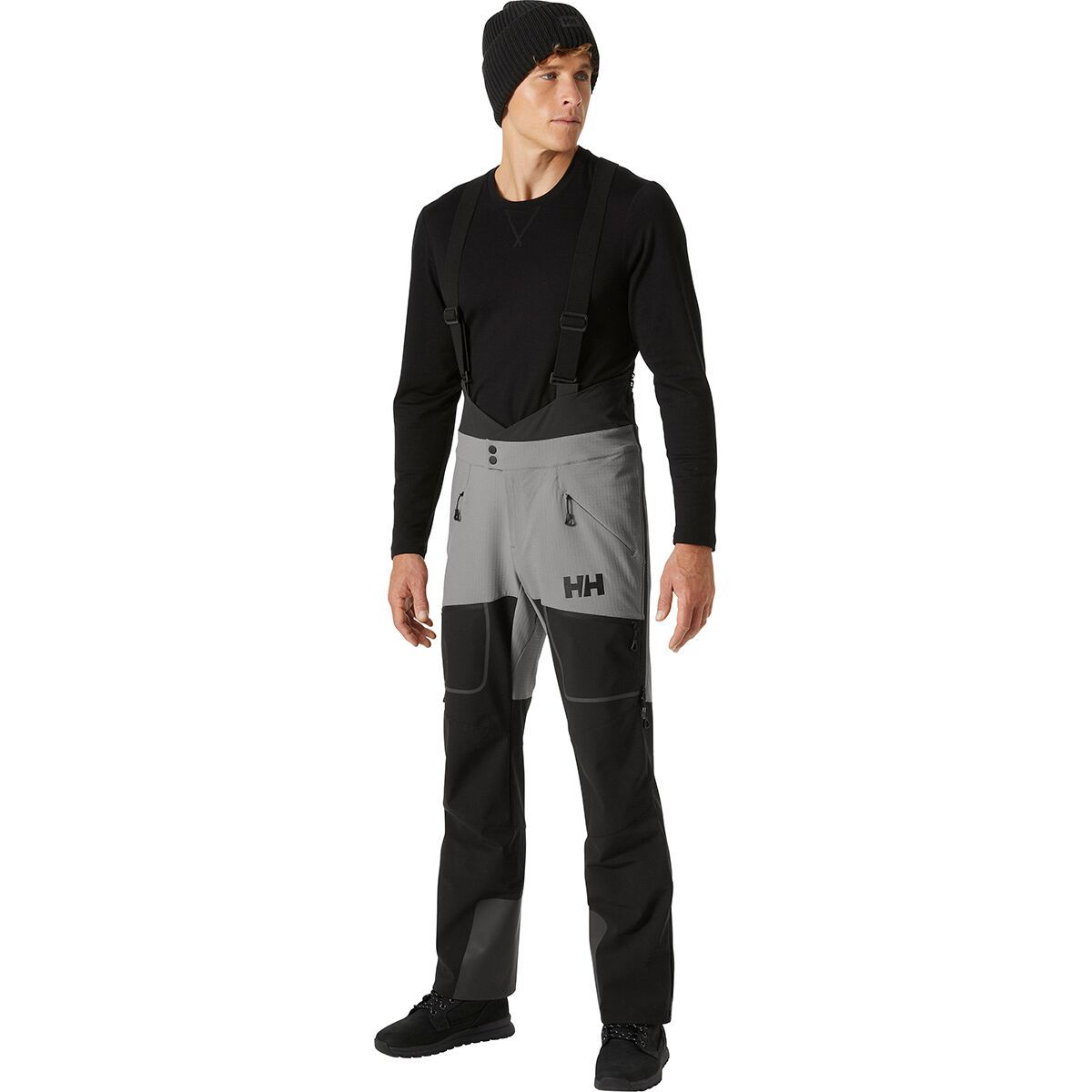 Helly Hansen Odin Bc Softshell Bib Pant - Men's Concrete, L