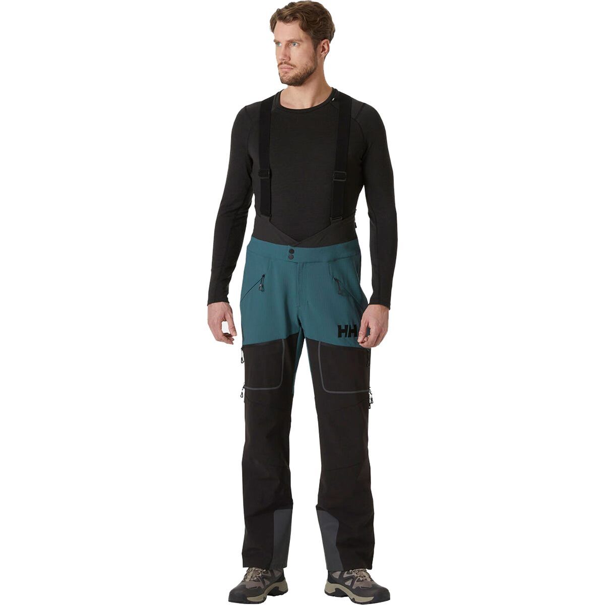 Image of Helly Hansen Odin Bc Softshell Bib Pant - Men's Dark Creek, S
