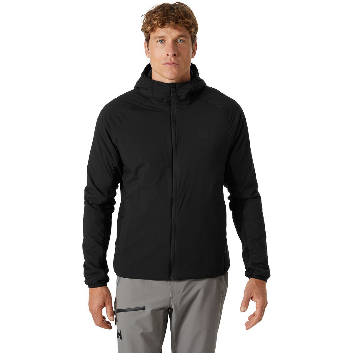 Image of Helly Hansen Odin LT Stretch Hooded Ins 2.0 Jacket - Men's Black, XXL