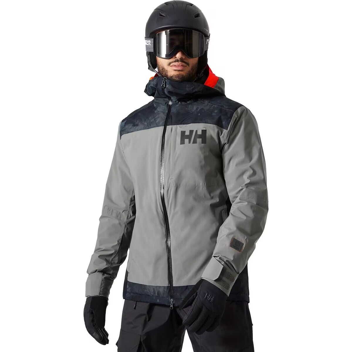 Helly Hansen Powdreamer 2.0 Jacket - Men's Concrete, XL