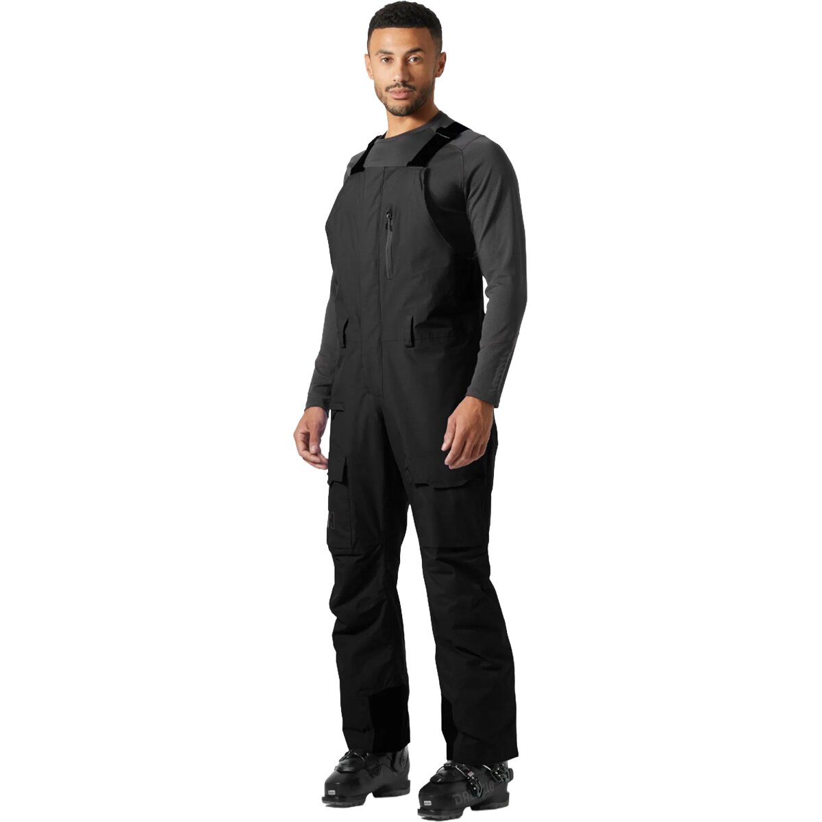 Helly Hansen Sogn Bib Cargo Pant - Men's Black, S