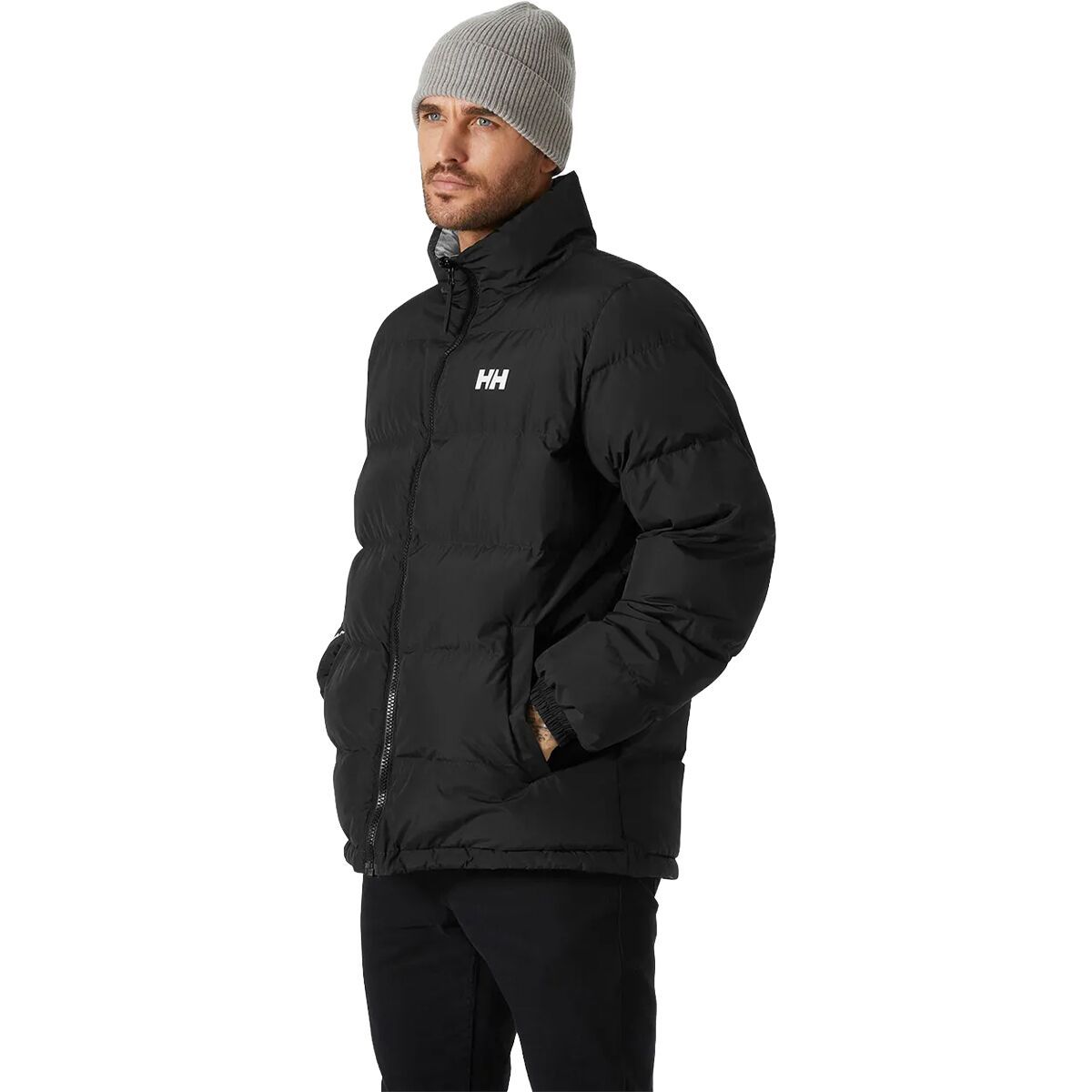 Image of Helly Hansen Yu 23 Reversible Puffer Jacket - Men's Black, L