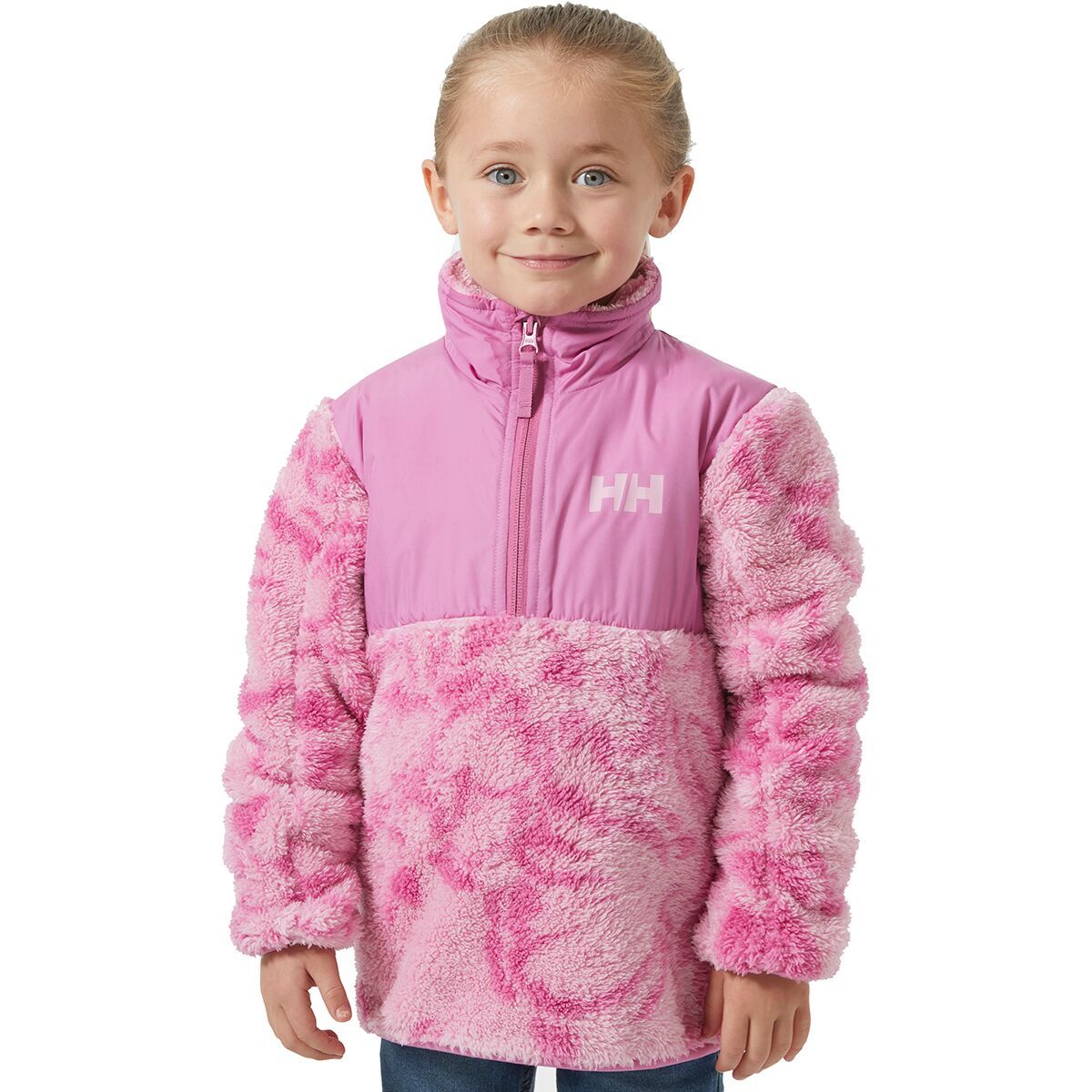 Image of Helly Hansen Champ 1/2-Zip Midlayer - Toddlers' Meta Pink AOP, 3