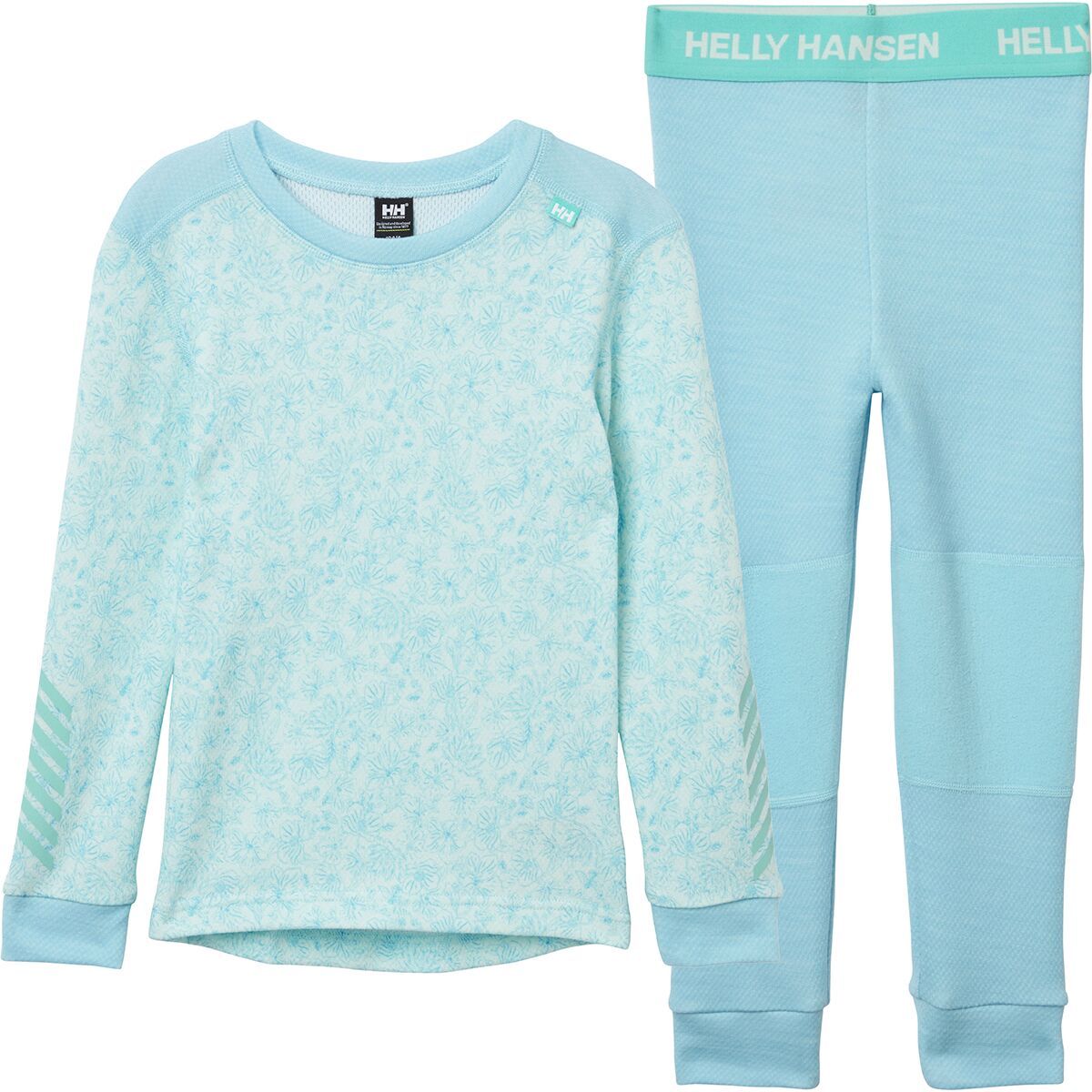 Image of Helly Hansen Graphic Lifa Merino Set - Toddlers' Light Cyan AOP, 5