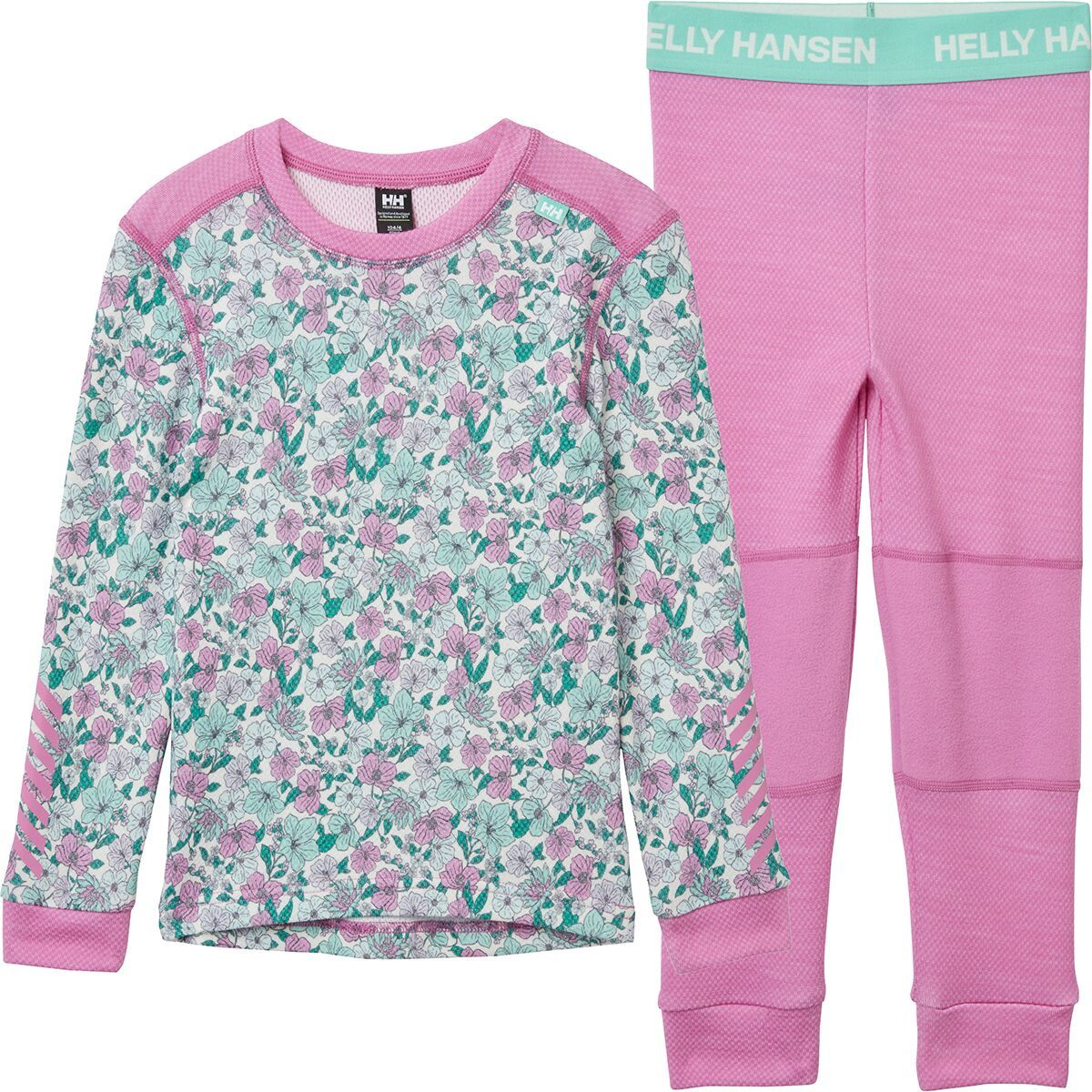 Helly Hansen Graphic Lifa Merino Set - Toddlers' Meta Pink AOP, 7