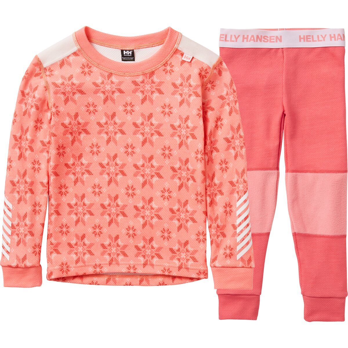 Helly Hansen Graphic Lifa Merino Set - Toddlers' Sunset Pink Aop, 9
